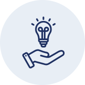hand holding lightbulb