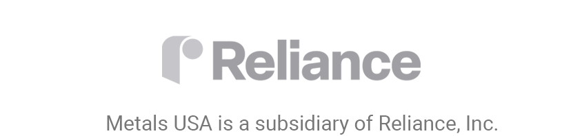 Animated Reliance Steel & Aluminum Co. logo indicating dynamic corporate identity.
